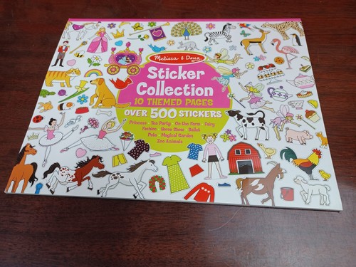 Melissa & Doug Sticker Collection 10 Themed Pages Princes, T