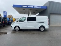 Ford Transit Custom 2.0 EcoBlue 130ps Factory Fitted Crew Cab Limited L2 Inc Vat
