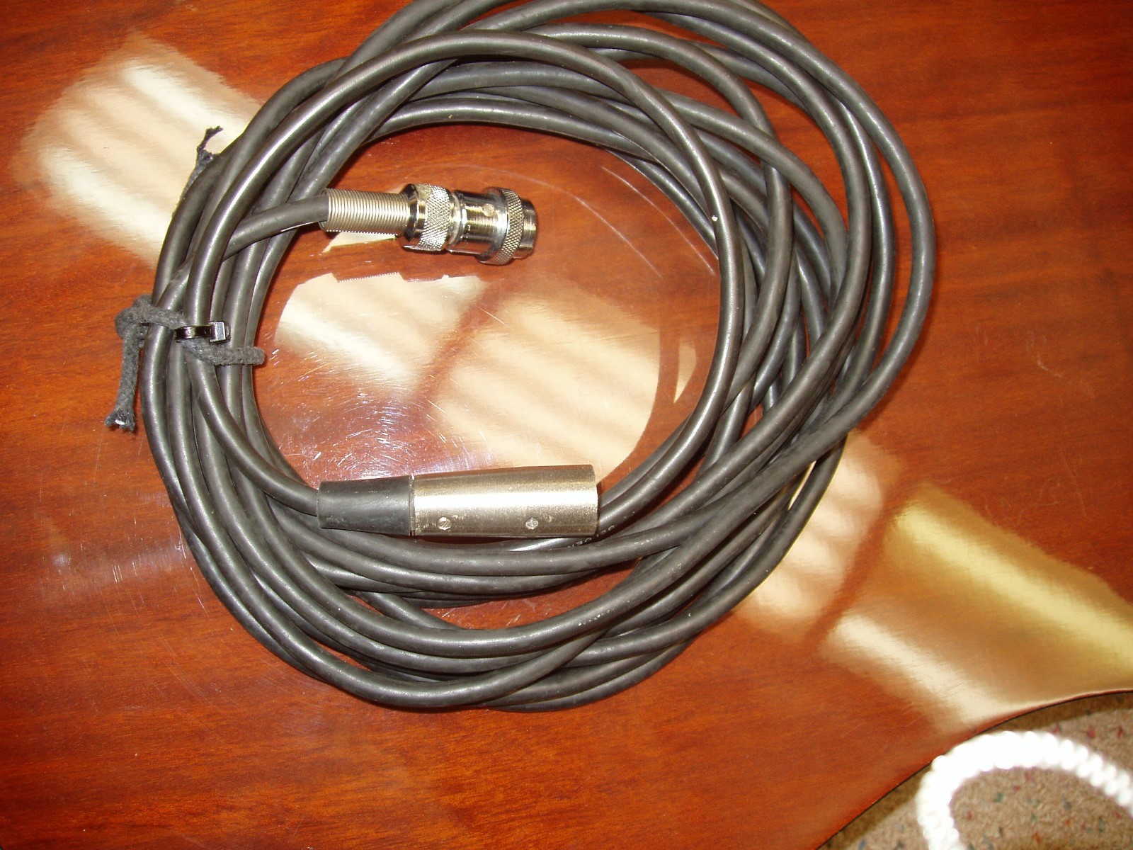 Shure 4 Pin Amphenol Microphone Cable ...25 Ft.  PE55...545S..Unidyne III