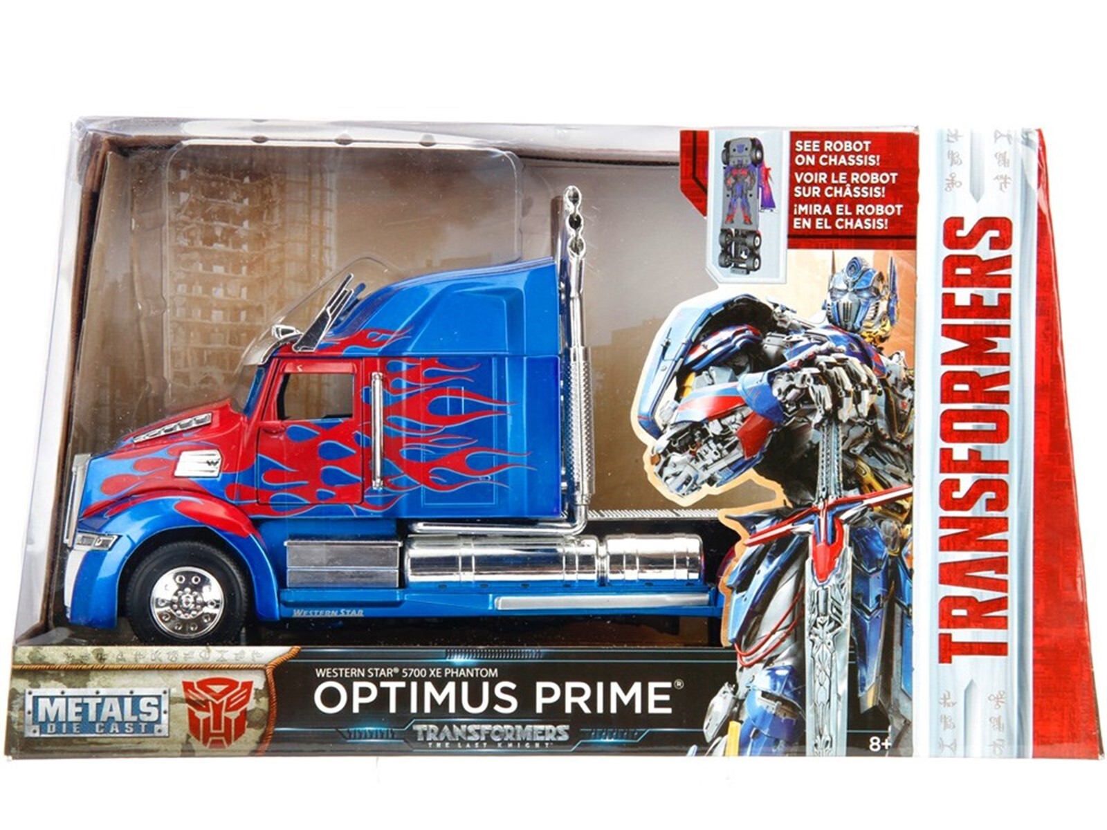 TRANSFORMERS 5 OPTIMUS PRIME WESTERN STAR 5700 XE PHANTOM 1 TRANSFORMERS 5 OPTIMUS PRIME WESTERN STAR 5700 XE PHANTOM 1