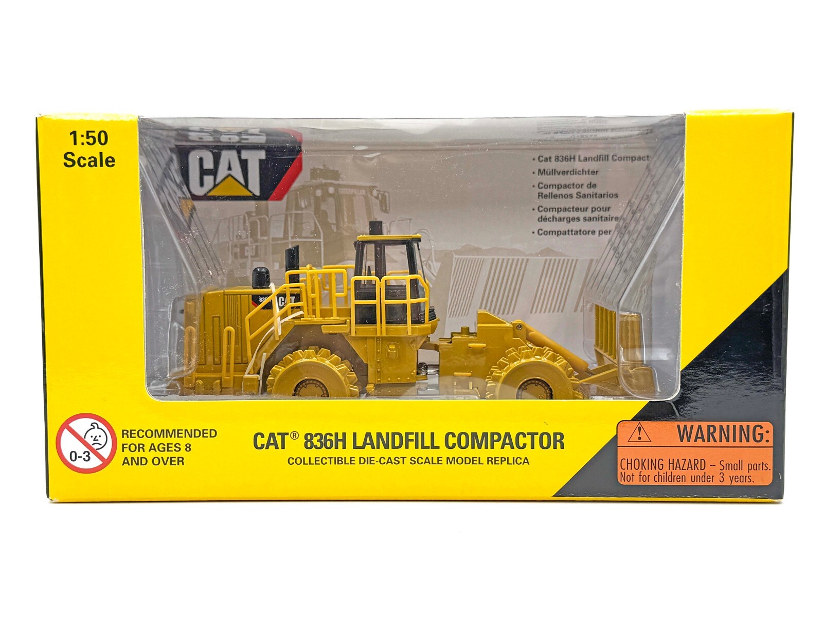 1/50 CAT 836H Landfill Compactor | eBay