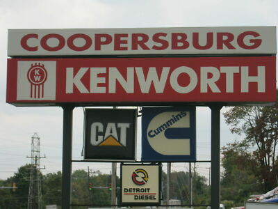 FUEL STOLEN ?  GET A  NEW  KENWORTH LOGO LOCKING FUEL CAP w/ 2 KEYS 