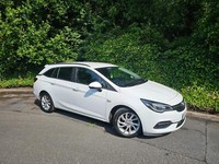2021 VAUXHALL ASTRA 1.5 TURBO D SE SPORTS TOURER EURO6 WHITE 1 OWNER EX POLICE