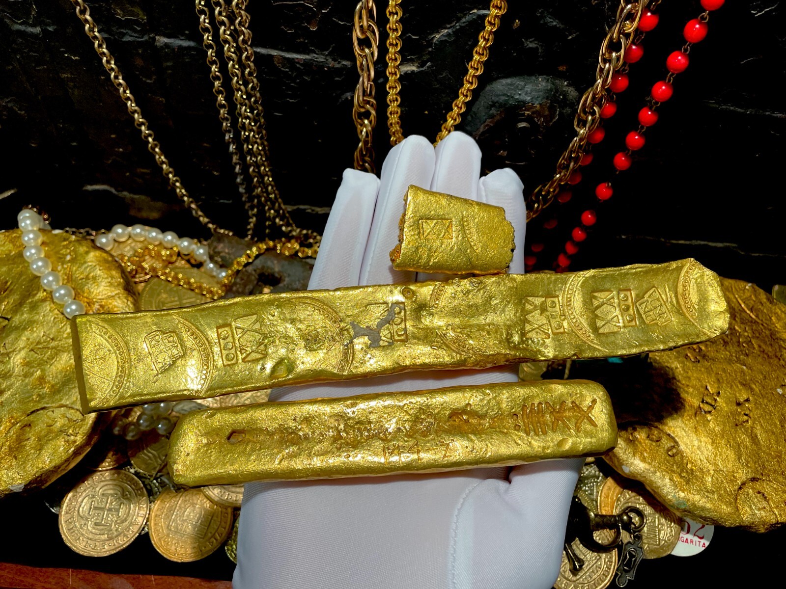 FISHER Mel-Fisher ATOCHA GOLD ボールペン Mel Fisher ATOCHA Gold Space Pen .14 KT Gold Filled Pen