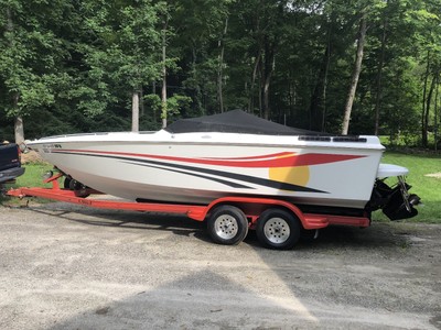 1995 Baja 24 Outlaw SST 454 Mag Turn Key Boat