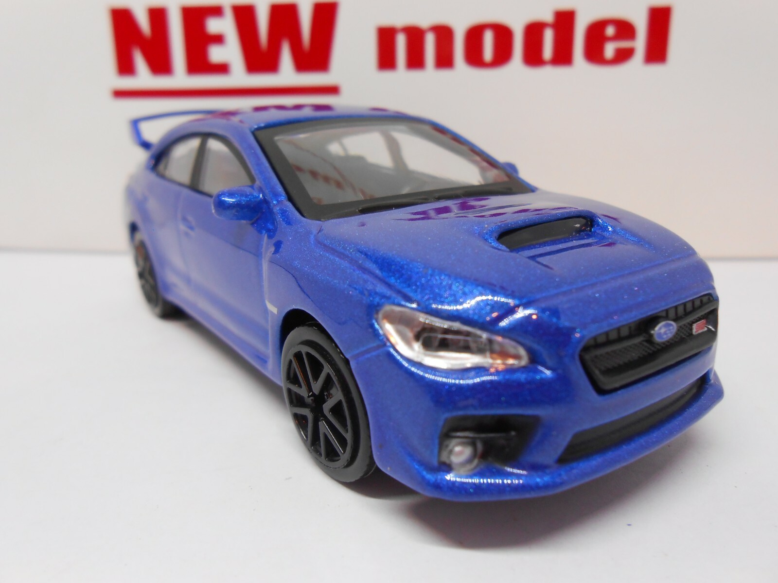 ＳＵＢＩＥ！ ＴＯＹＳ！！ TOY CAR SUBARU WRX STi BLUE 1/43 MODEL BOY GIRL DAD BIRTHDAY