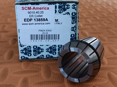 NEW 25mm - 24mm ER40 Collet 9010.40.25 CNC Tooling Chuck Tool Holder .945 - .984