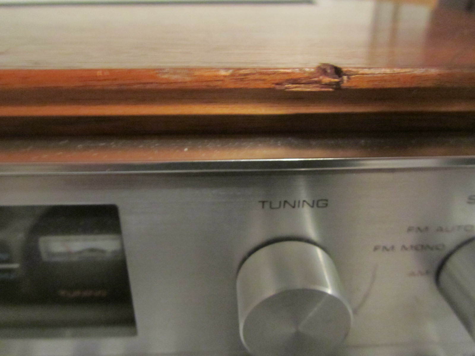 VINTAGE Pioneer SX-1000TW AM/FM Stereo Receiver W/Wood Cabinet untested