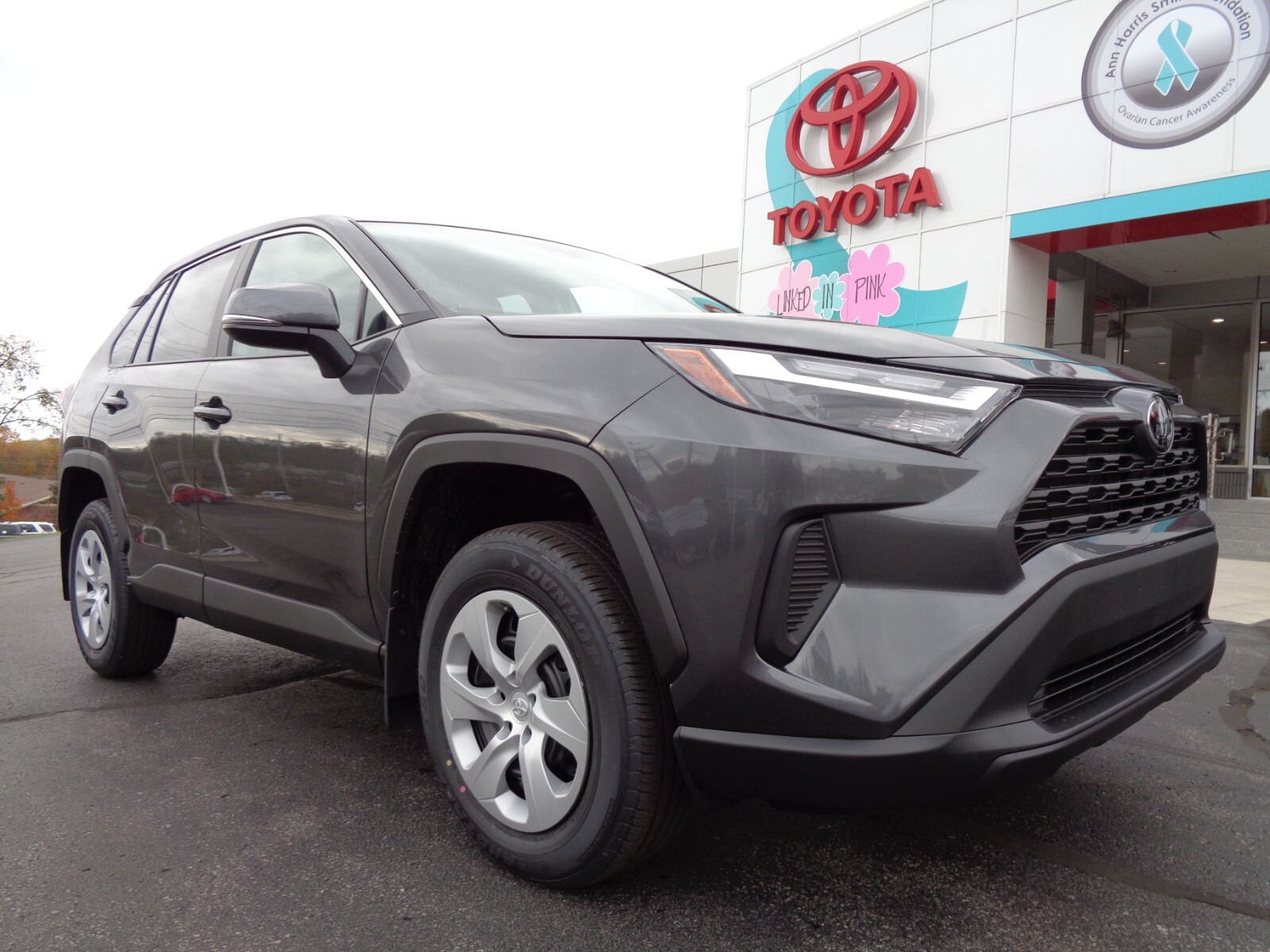 Brand New 2024 Toyota Rav4 Le All Wheel Drive Gray Blind Spot