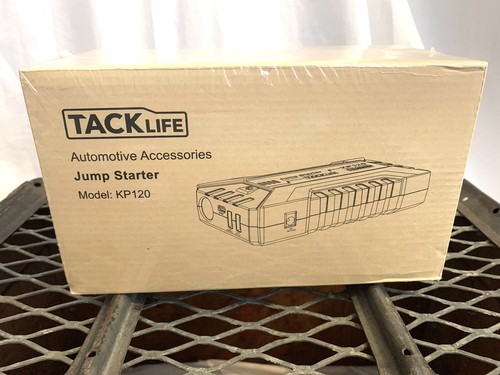 Tacklife Kp120 1200a Peak Car Jump Starter For Up To 8l Gas And 6l