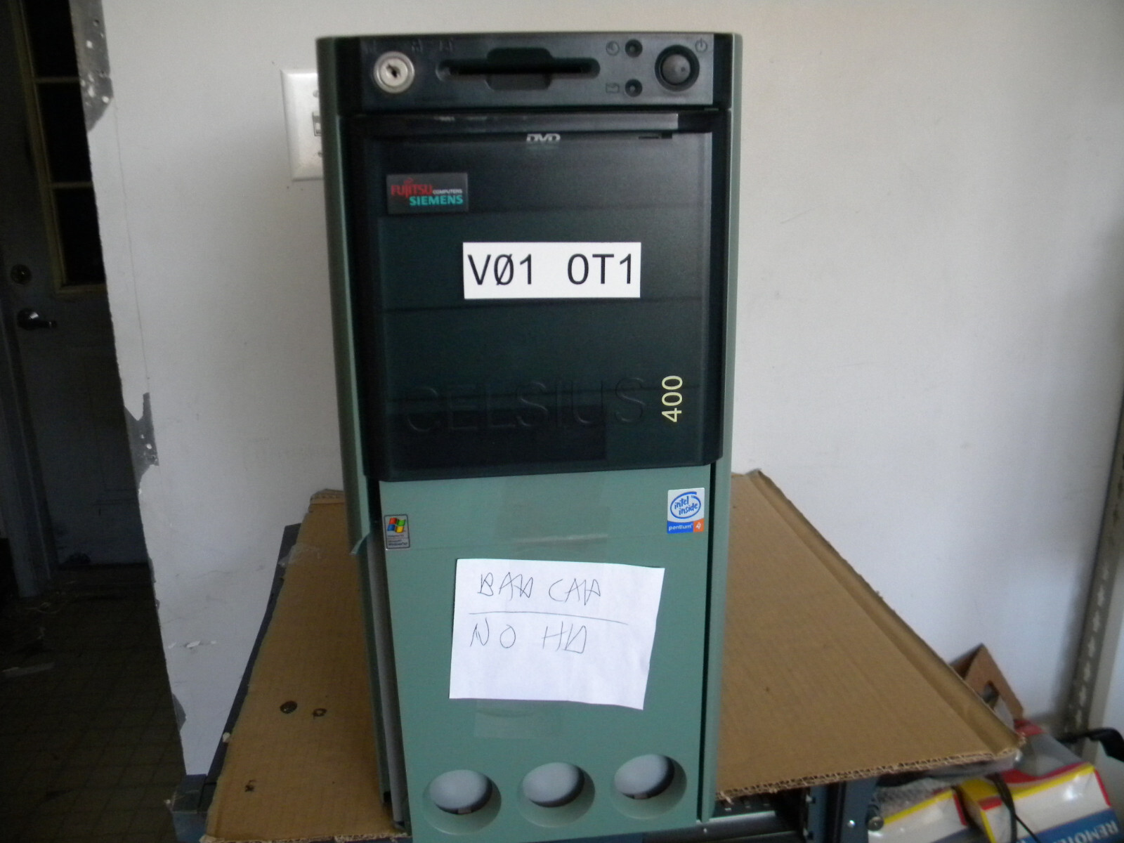 Fujitsu Siemens MT8-D1327 P4 Celsius 400 Computer D1327-A12 512MB