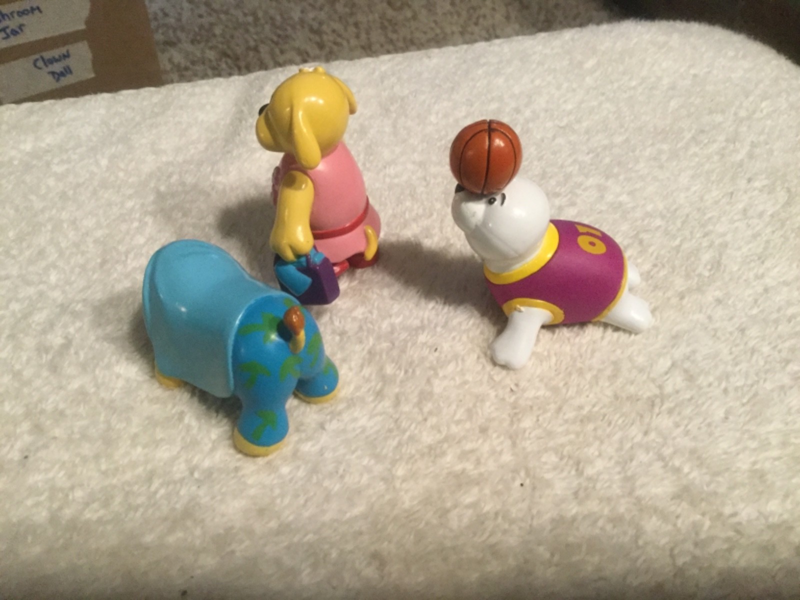 Ganz Webkinz Figures Set of 3 DogS, Seal.  no codes