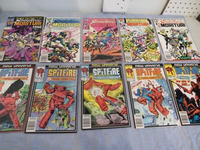 Strikeforce Morituri 1986 Issues 1-5  New Universe Spitfire Issues 2 3 4 5 7 Lot