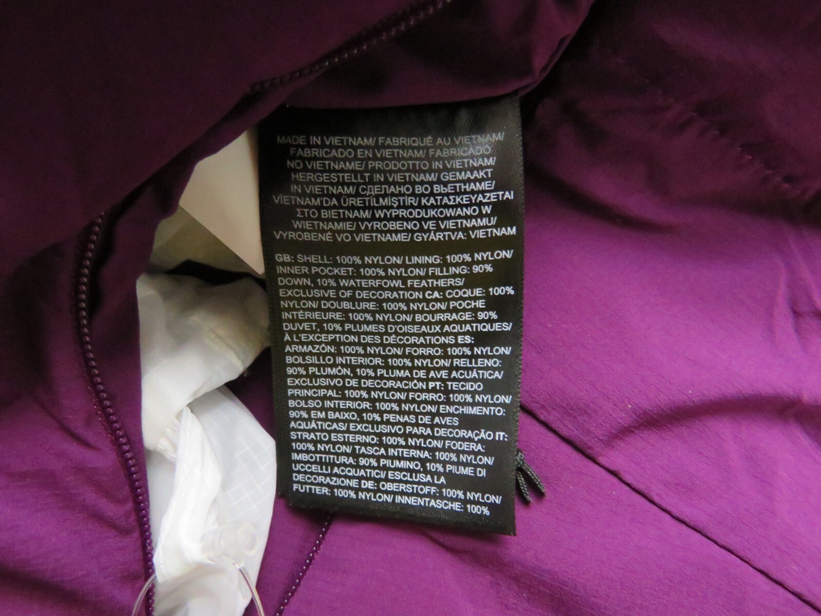 Pre-owned The North Face Womens  Summit L3 50/50 Down Hoodie Insulated Jacket Purple