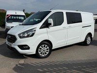2023 Ford Transit Custom 2.0 320 EcoBlue Limited Crew Van Auto L2 H1 Euro 6 5dr 