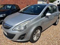 2012 Vauxhall Corsa SE 5-Door Petrol