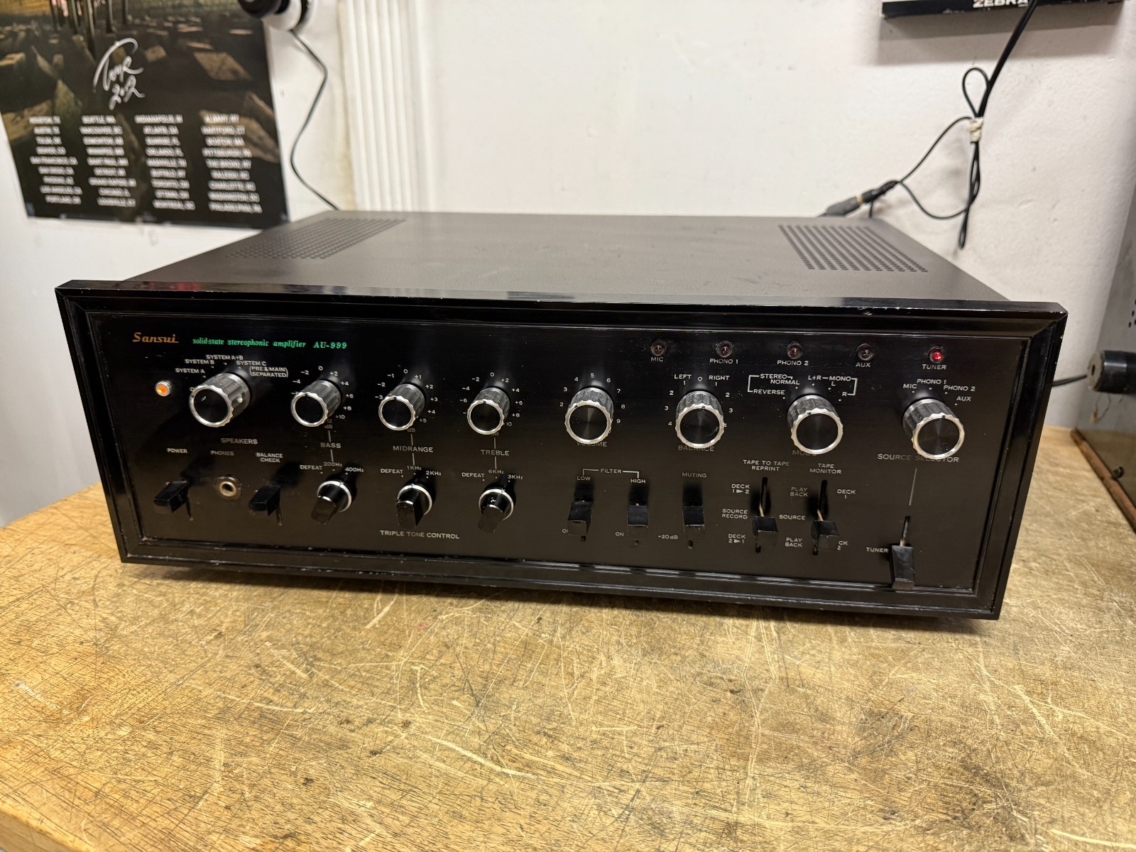 SANSUI AU-999 プリメインアンプ 【ジャンク品】 SANSUI AU-999 Integrated Amplifier | eBay