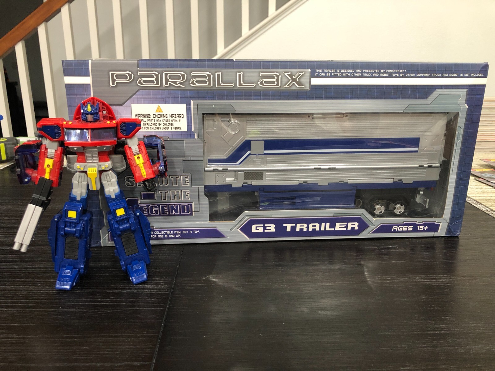 FansProject TFX-02 Parallax G3 Trailer with Transformers