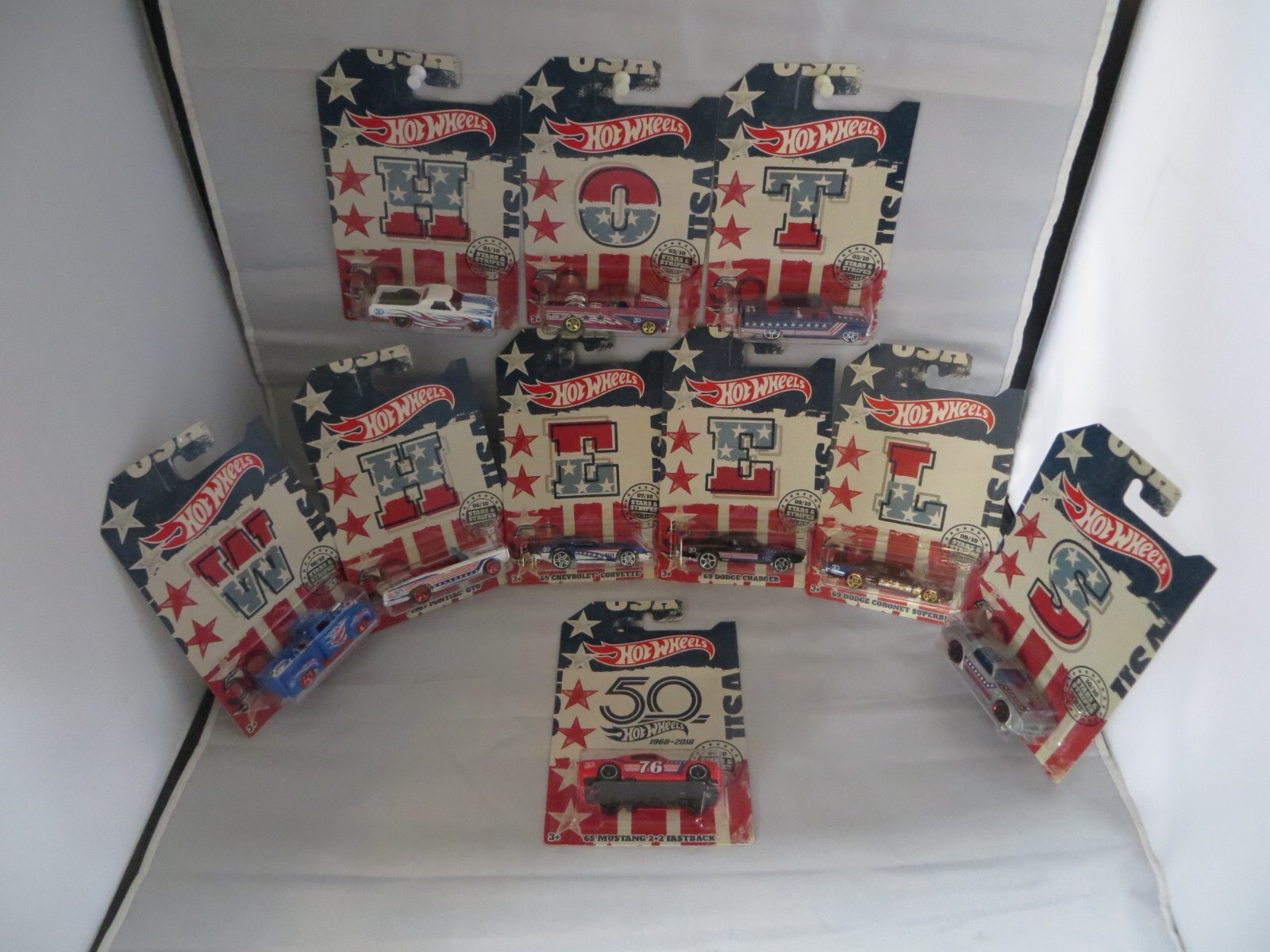 50th Anniversary Stars And Stripes Set