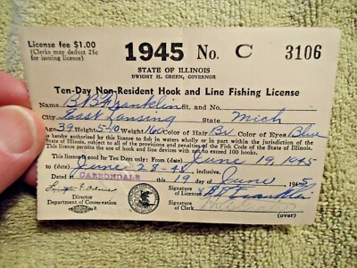 Licenses - Illinois Resident