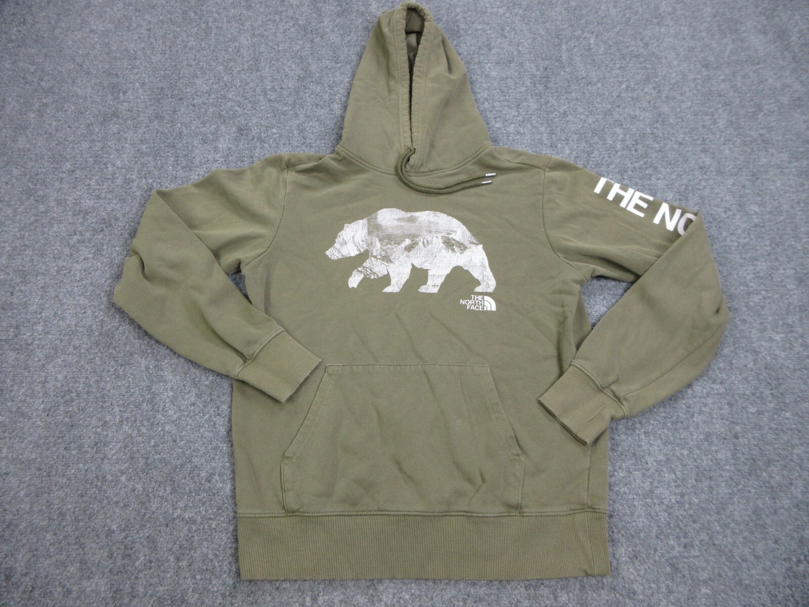 THE NORTH FACE★GO-TO SWEATSHIRTS ベージュ L North Face Sweater Mens Small Green Logo Hoodie Outdoors