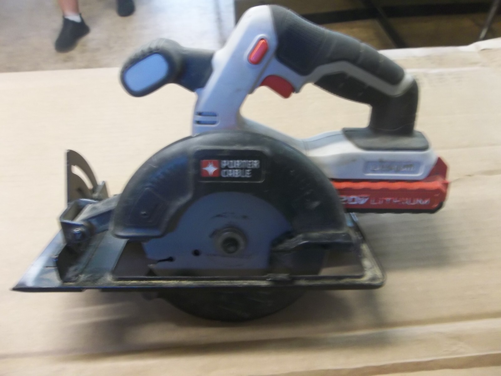 porter cable PCC661 20V Lithium ion 5 1 2 Circular Saw 6 w 1.5ah battery TE eBay