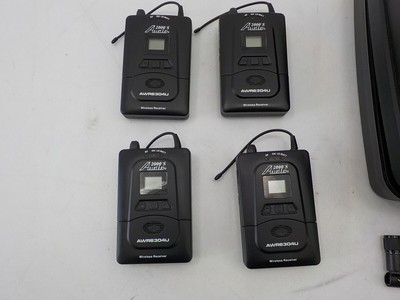Audio2000'S AWM6306U - In-Ear Audio Monitor System with 4 receivers