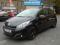 2017 Peugeot 208 1.2 PureTech 82 Black Edition 3dr HATCHBACK PETROL Manual