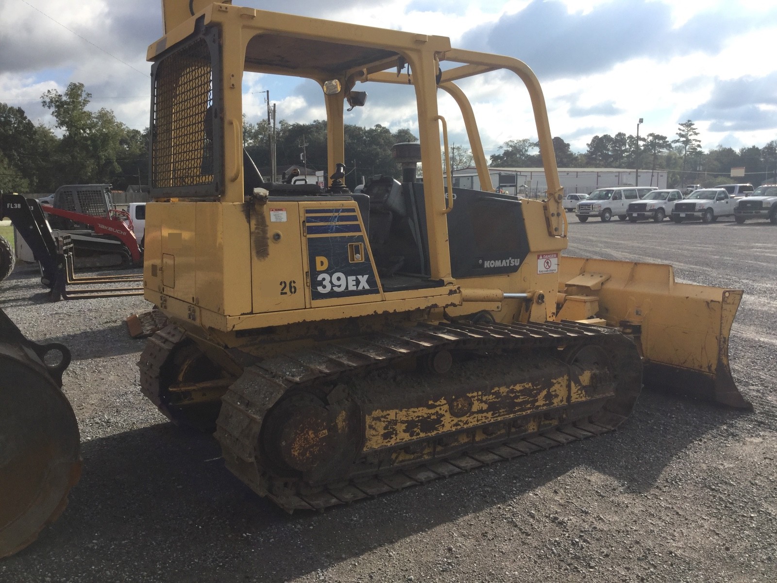 2005 Komatsu D39EX-21 Dozer, fleet maintained, 95HP, 3279 Hours, op Wt 18780