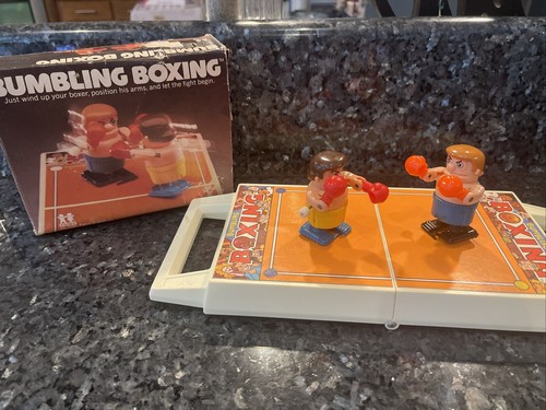 Tomy 1980 Vintage Bumbling Boxing 7084 In Box Portable -Read | eBay