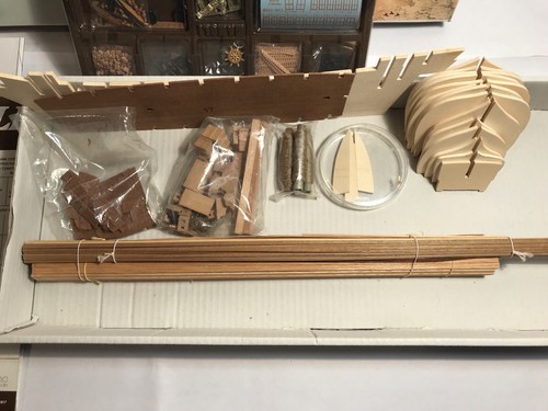 C. Mamoli H.M.S. Beagle Wooden Ship Model Kit - Art. MV 20 - 1:64 Scale