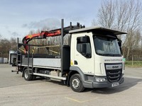 2021 71 Plate Euro 6, DAF LF210 4x2 12t Pole Erection Vehicle Rear Mount Vehicle