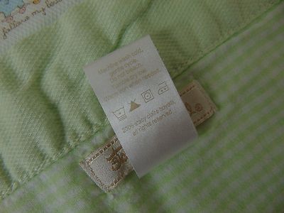stacy claire boyd patchwork green baby blanket boy girl 100%