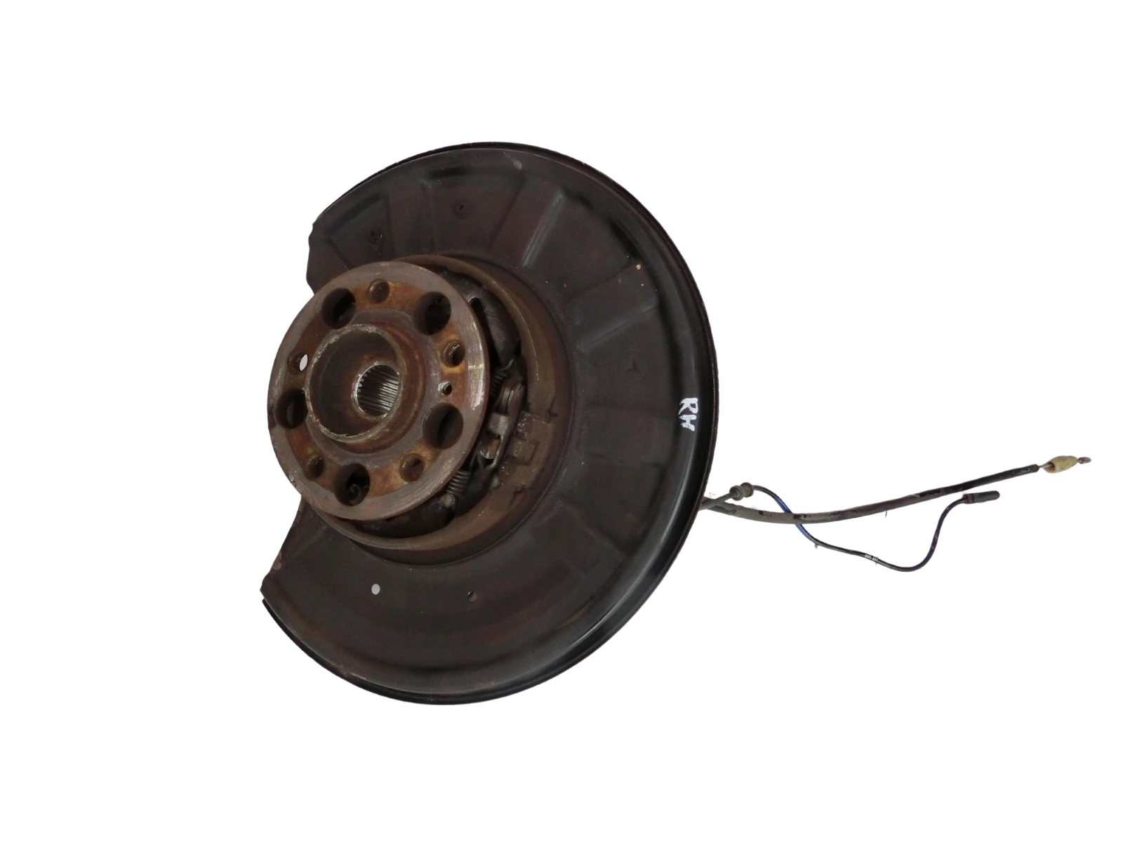 Fuso a snodo Mozzo ruota con ABS Dx posteriore per Mercedes S212 W212 E300h 13-16 - Bild 1