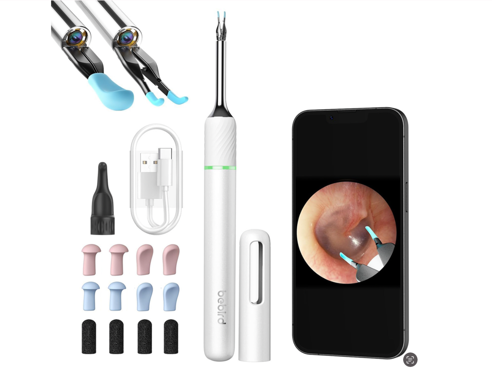 BEBIRD Note5 Pro Visual Smart 10 Megapixel HD Ear Wax Removal Endoscope Camera
