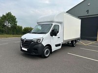 BRAND NEW RENAULT MASTER BUSINESS LUTON WITH ROLLERSHUTTER AND TAIL LIFT 145PS