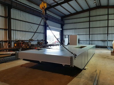 30 Foot Steel Work Barge