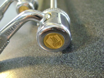 extremely clean used set Campagnolo 50th Anniversary quick releases skewers