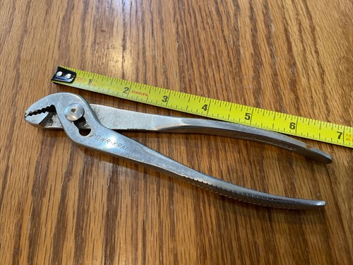 Montgomery Wards Powr Kraft Adjustable Pliers 6 1/2