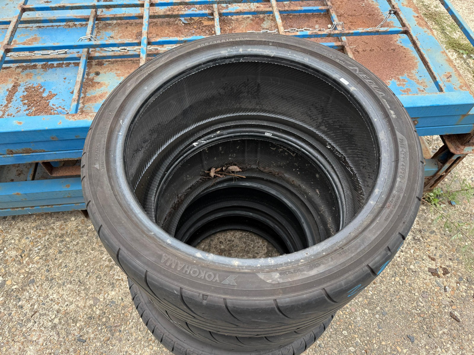 255 35 18 Yokohama, Advan Neova, 90W, x2 A Pair 5.2mm (F1_tyres) YD141