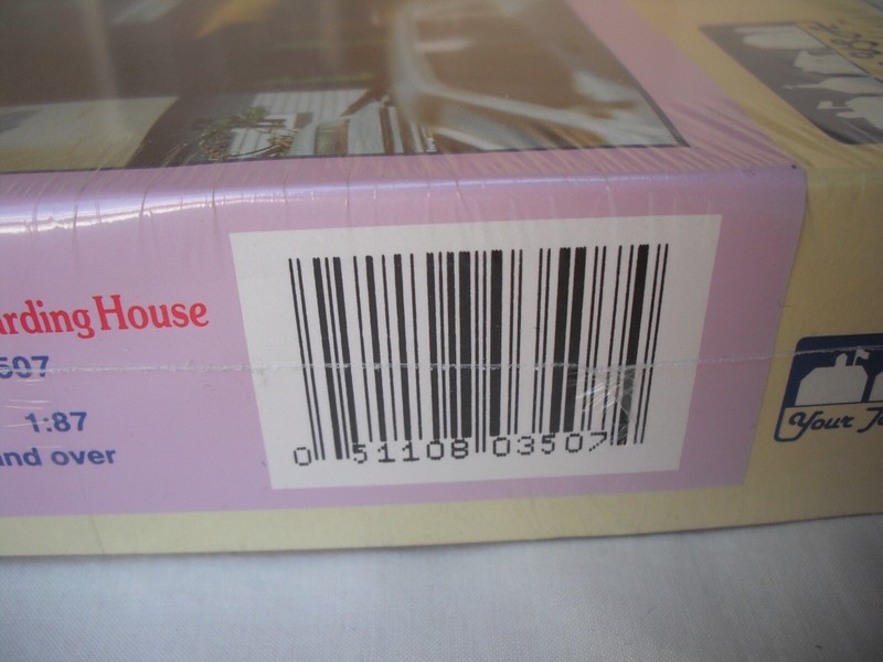 IHC 3507 Ice Cream Parlor & Boarding House,Building Structure Model Kit,HO Scale