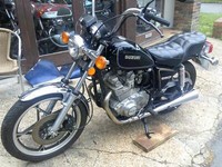 1979 Suzuki GS450 cruiser uk reg with v5 easy project runs well low miles £1499