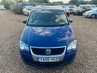 2008 VOLKSWAGEN TOURAN 2.0 TDI Sport 5dr 7 SEATER AUTOMATIC BLUE