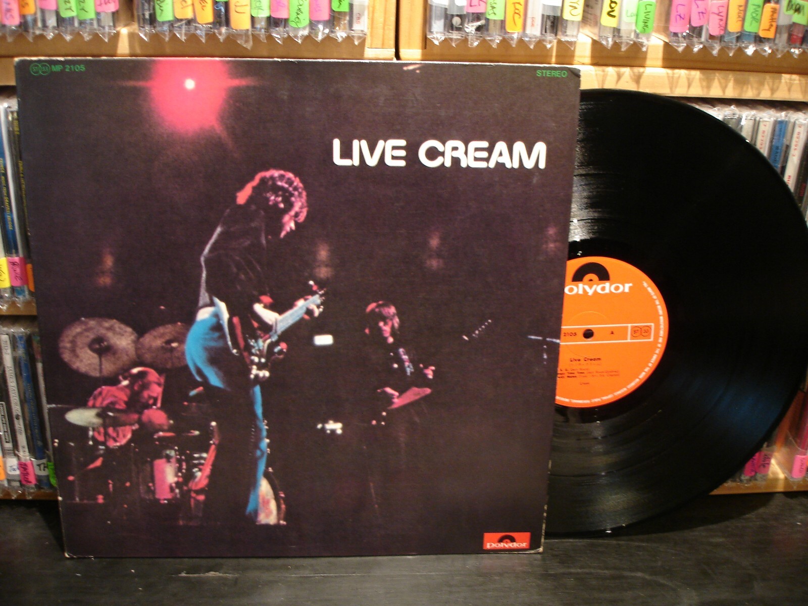 レコード LIVE CREAM Cream ~ Live Cream ~ Vintage Japanese LP RSO – MW 2128 | eBay
