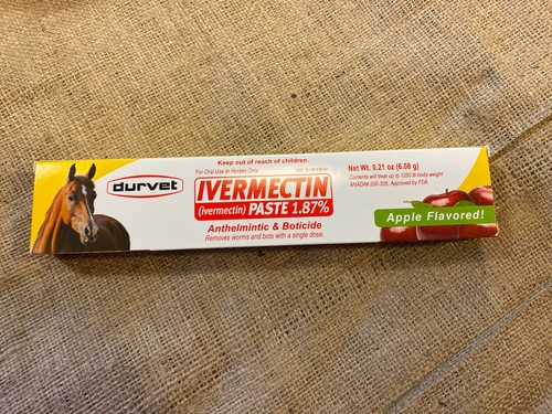 Durvet Duramectin Ivermecti Paste  Single Tube ...