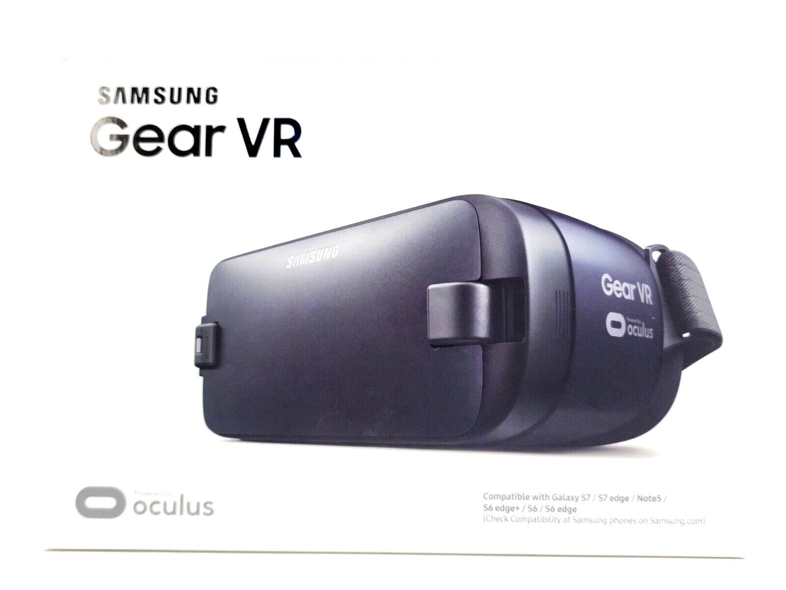 Vr Oculus 2016 Edition Virtual Headset Black Sm-r323 Android Sealed