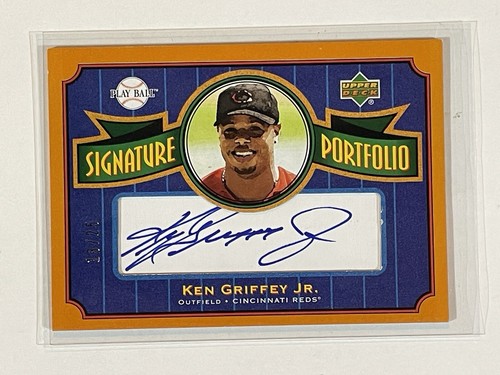 Ken Griffey ￼jr 2004 studio Griffey Jr 2004 Donruss Diamond Kings 1/1 Extremely Rare ONE
