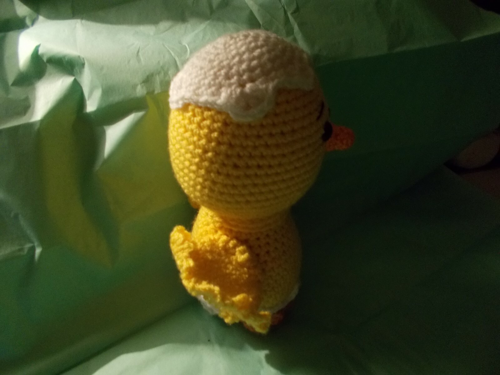 Amigurumi Crocheted Chick