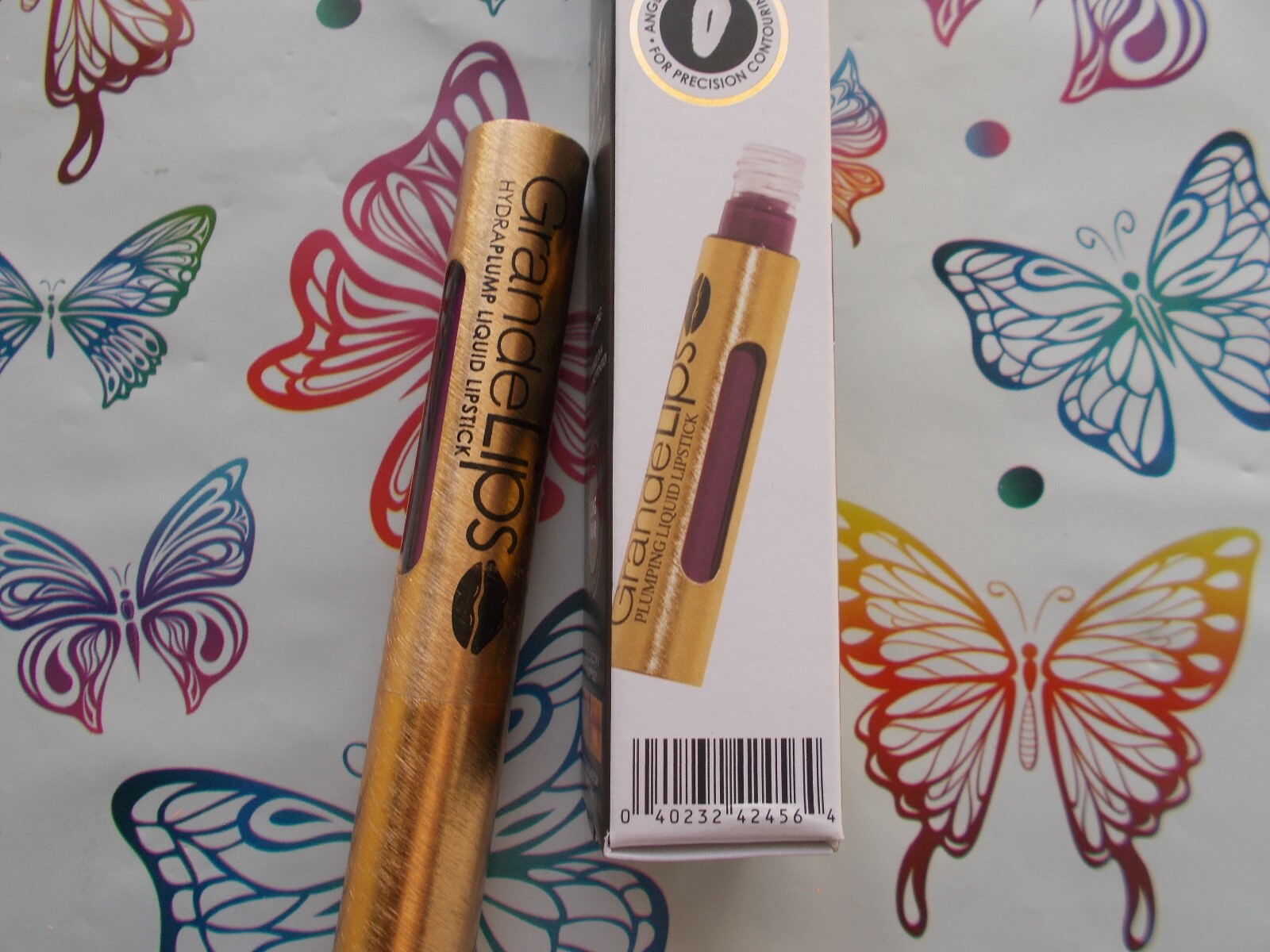 Grande Lips HydraPlump Semi-Matte Liquid Lipstick RAZZLE BERRY Full size BNIB