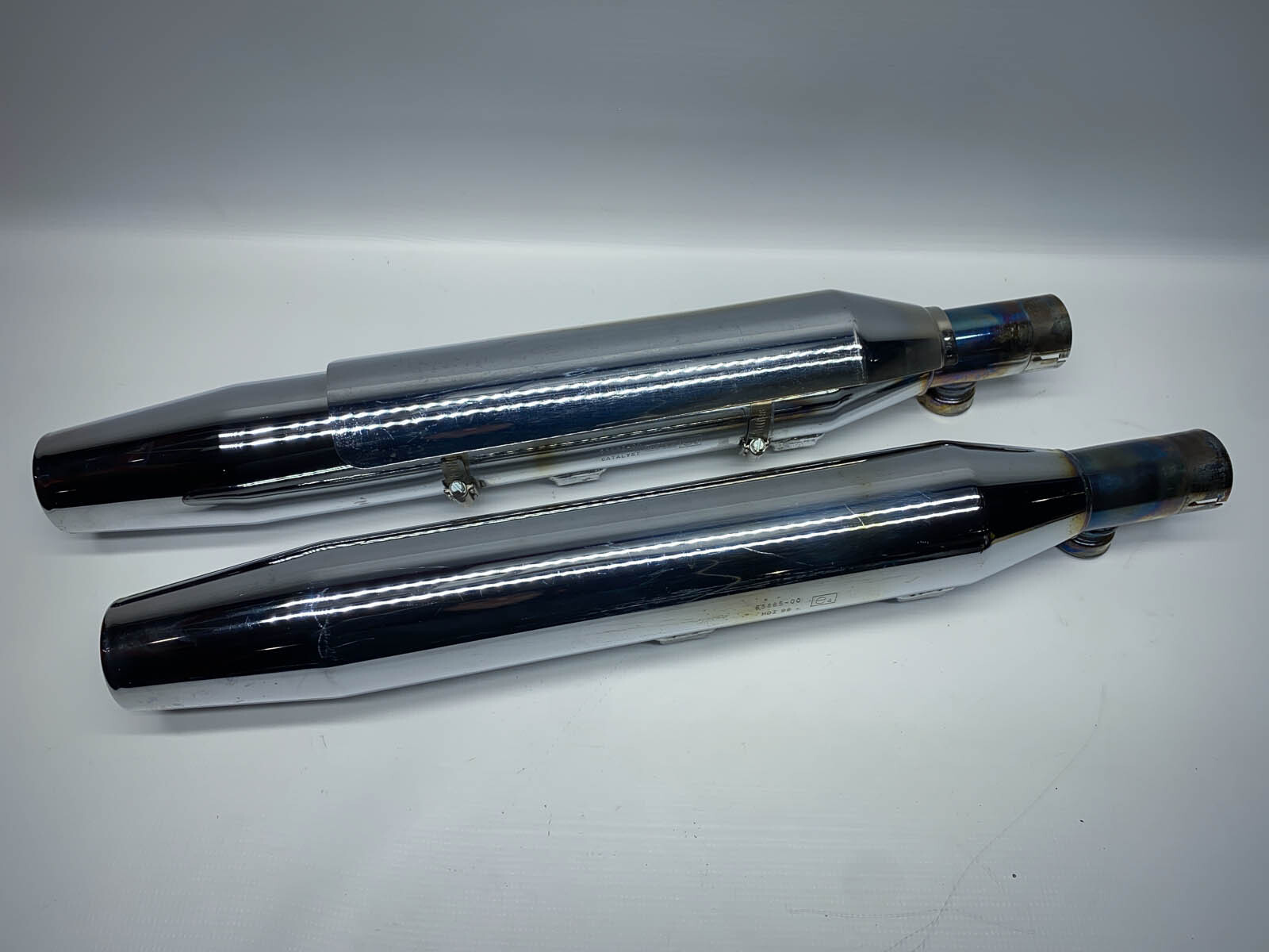 Harley Davidson FLS Endschalldämpfer Auspuff Exhaust 65885